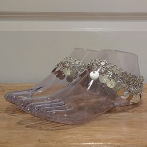 NWT Beckwoman Pair of Boho Silverstone Anklets